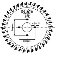 Расширитель отверстий пильного диска KLEIN LAME.FT.x2 Очистка засверленных отверстий
