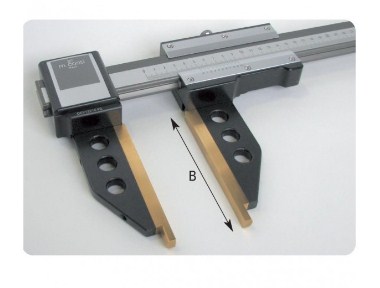 Прибор с нониусом для линейных измерений внешних/внутренних, стальные губки KLEIN C.LIE.L.PA.1500.150 Бруски (губки) шлифовальные